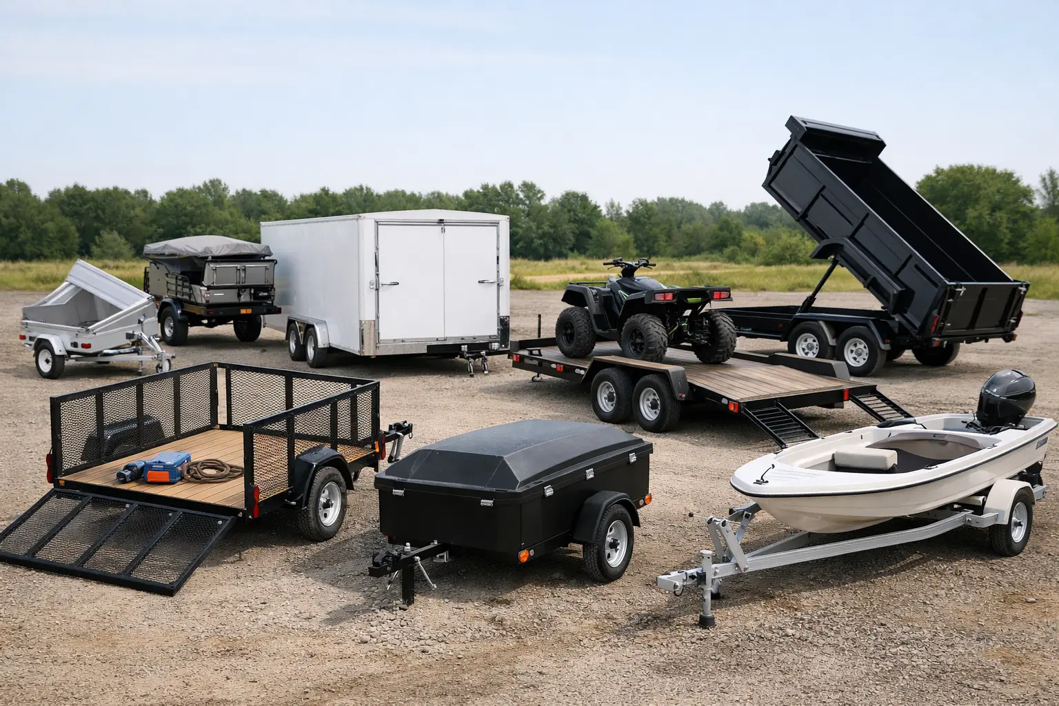 7 Best Trailer Types for DIY Projects