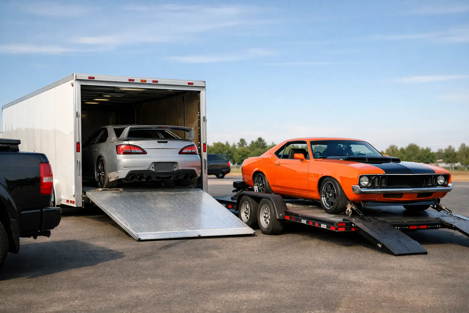 Car Hauler Rental for Project Cars