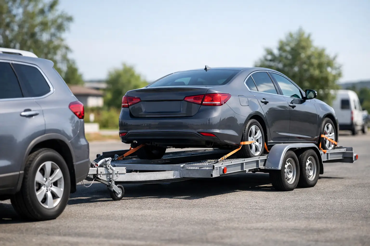 Car Trailer Rental for Local Transport