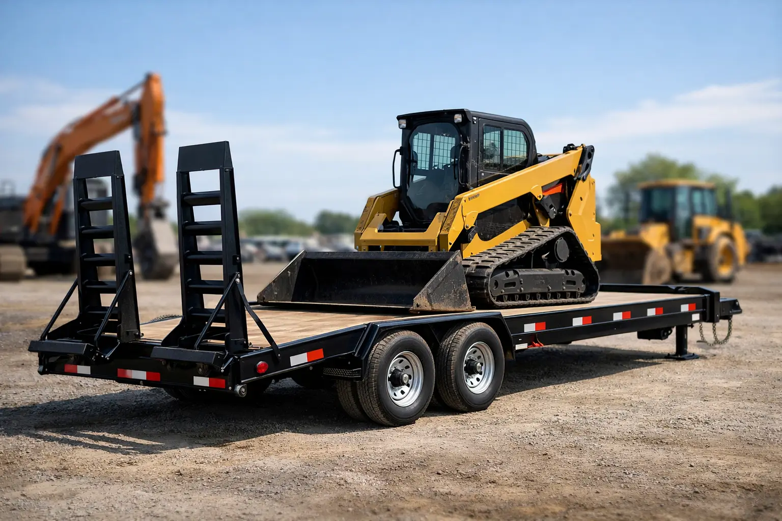 Choosing a Flatbed Trailer for Equipment