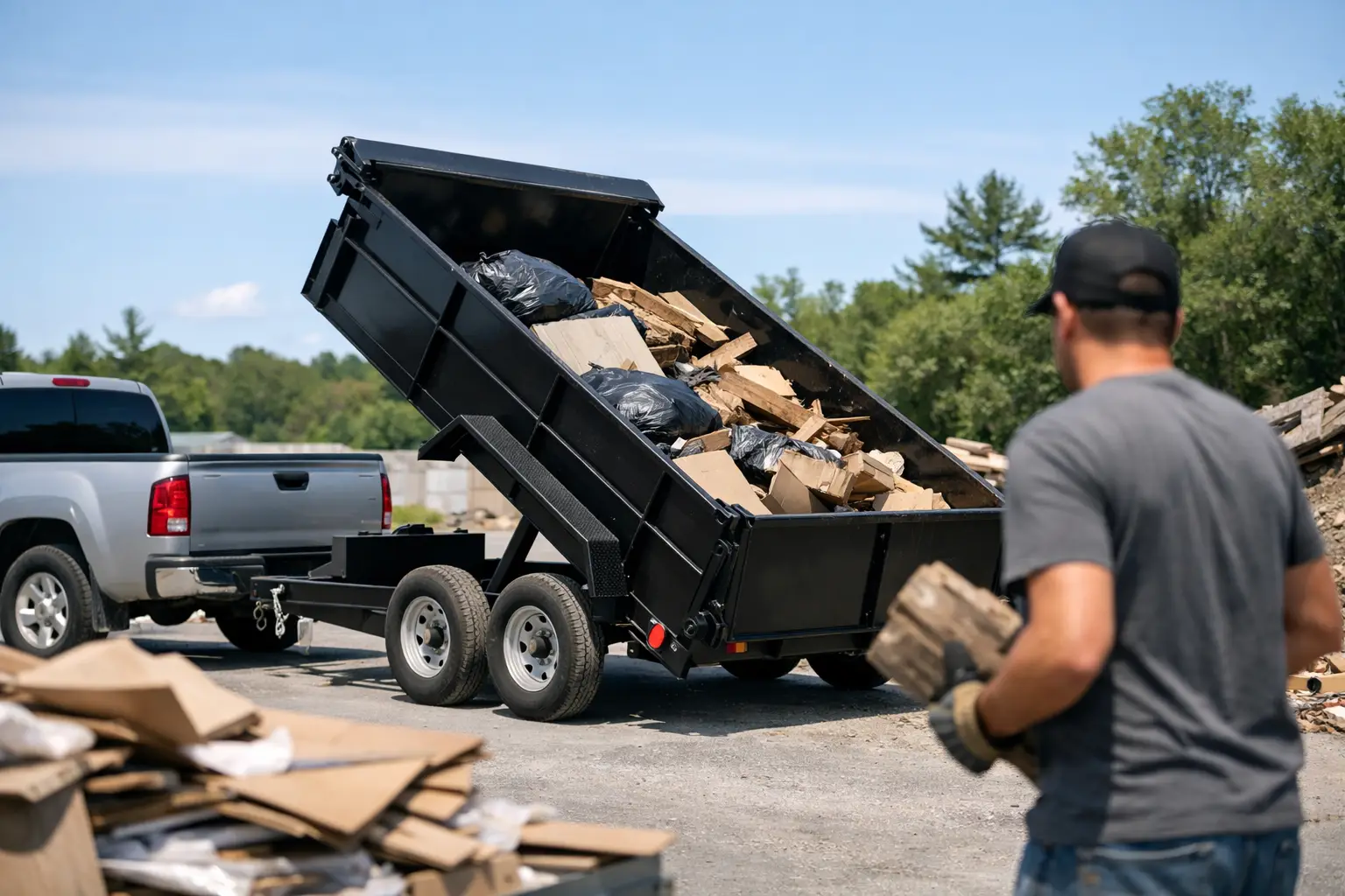 Dump Run Trailer Rental That Saves Time