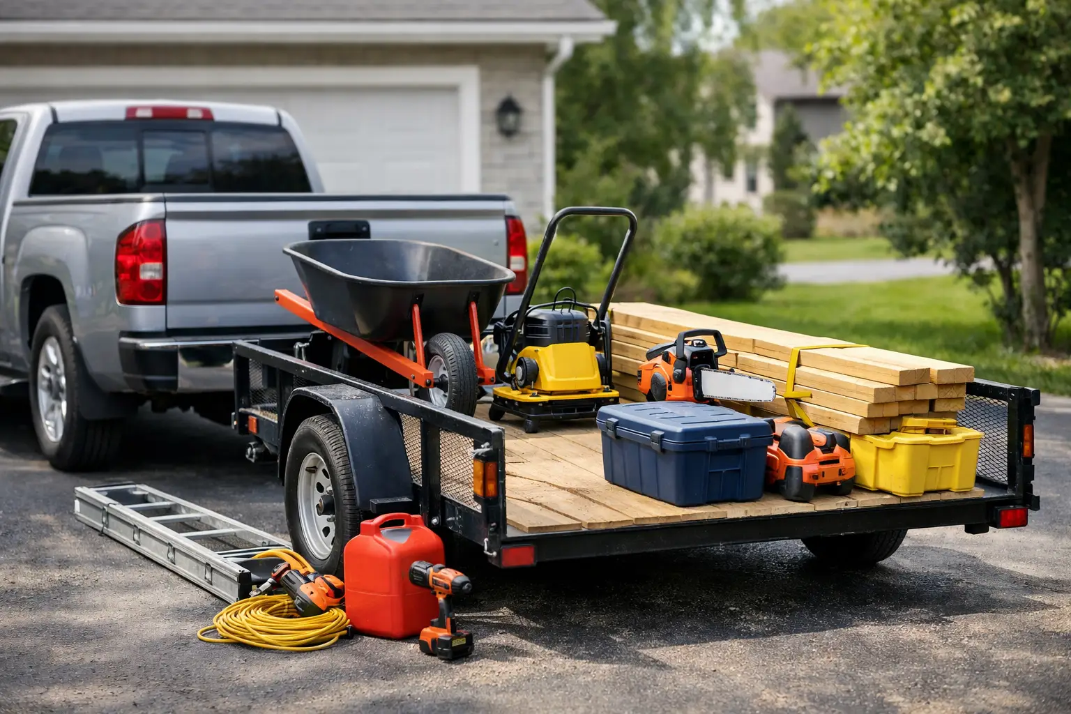 Hauling Equipment for Weekend Projects