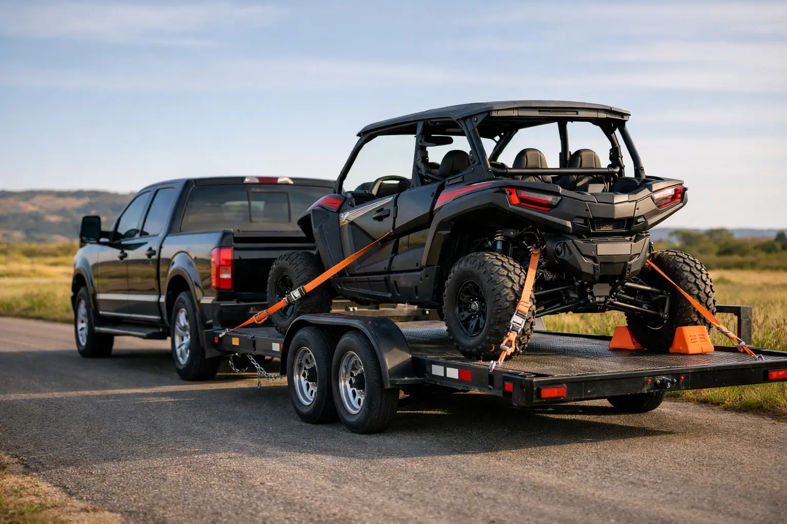 How to Haul a Side by Side Safely
