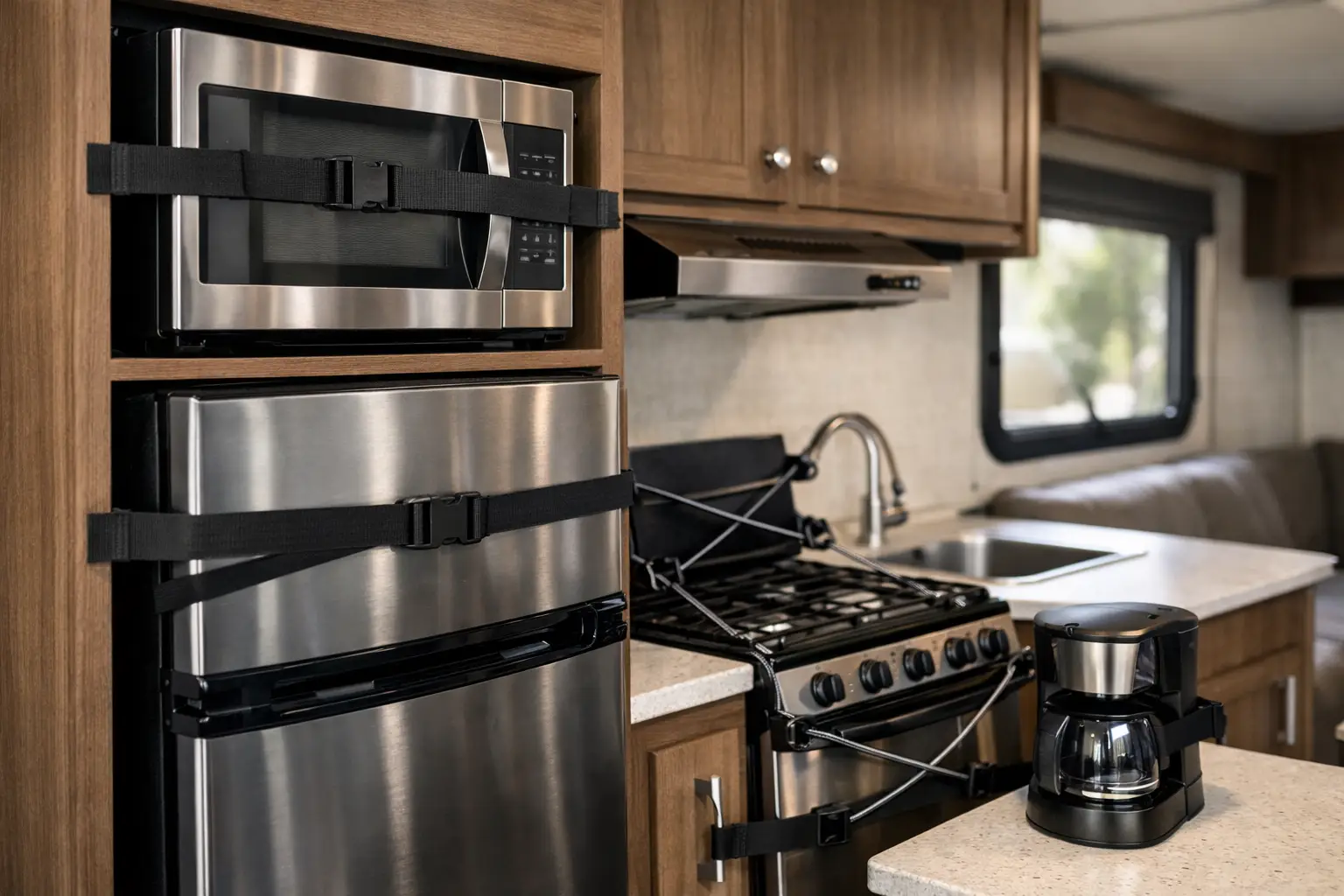How to Secure Appliances in Trailer