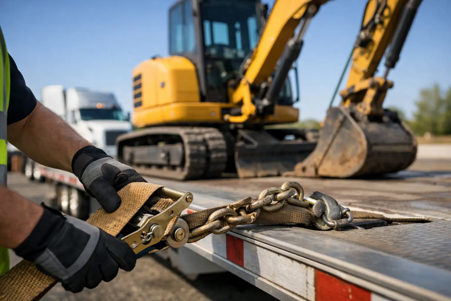 How to Secure Hauling Equipment Safely
