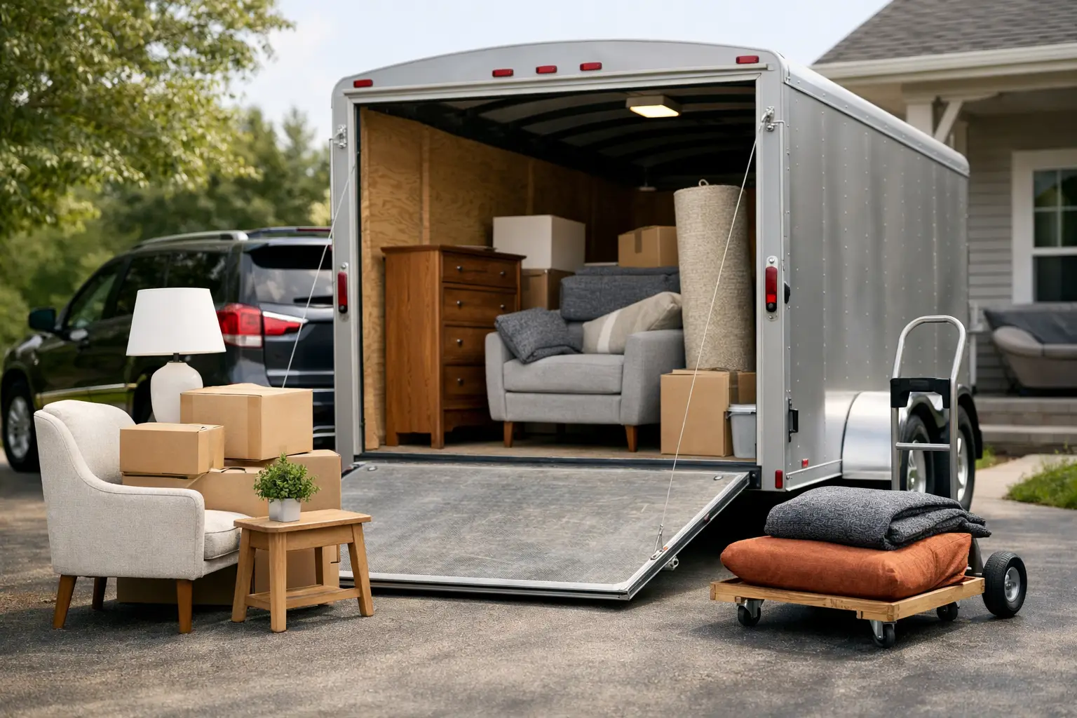 Trailer Rental for Furniture Moving Tips