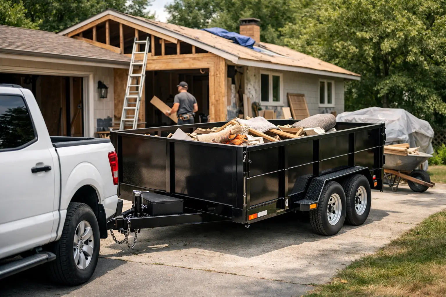 Trailer Rental for Home Renovation Jobs