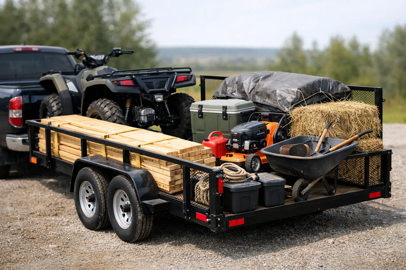What Can I Haul With a Utility Trailer?