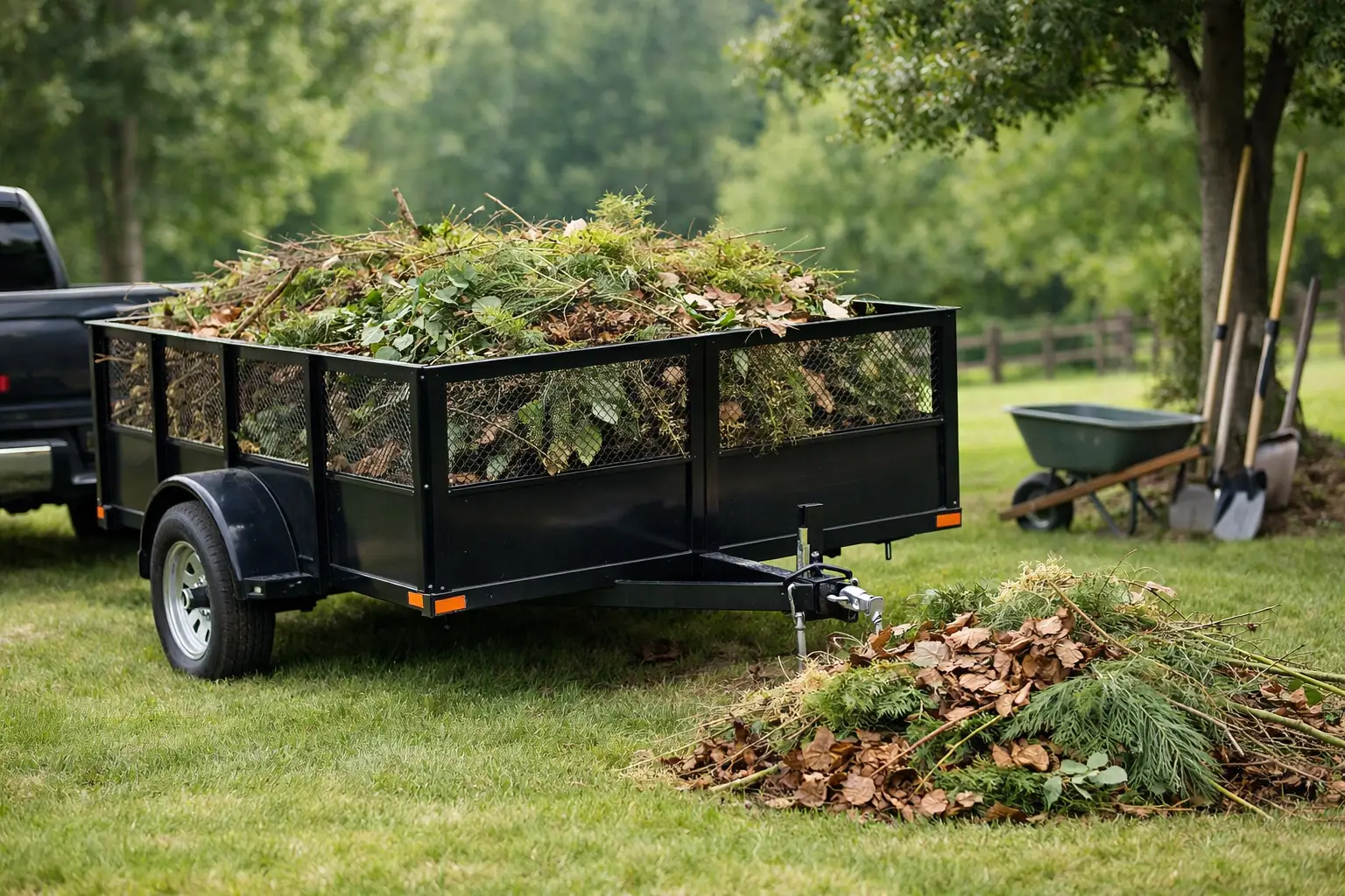 Best Trailer for Yard Waste: What to Rent