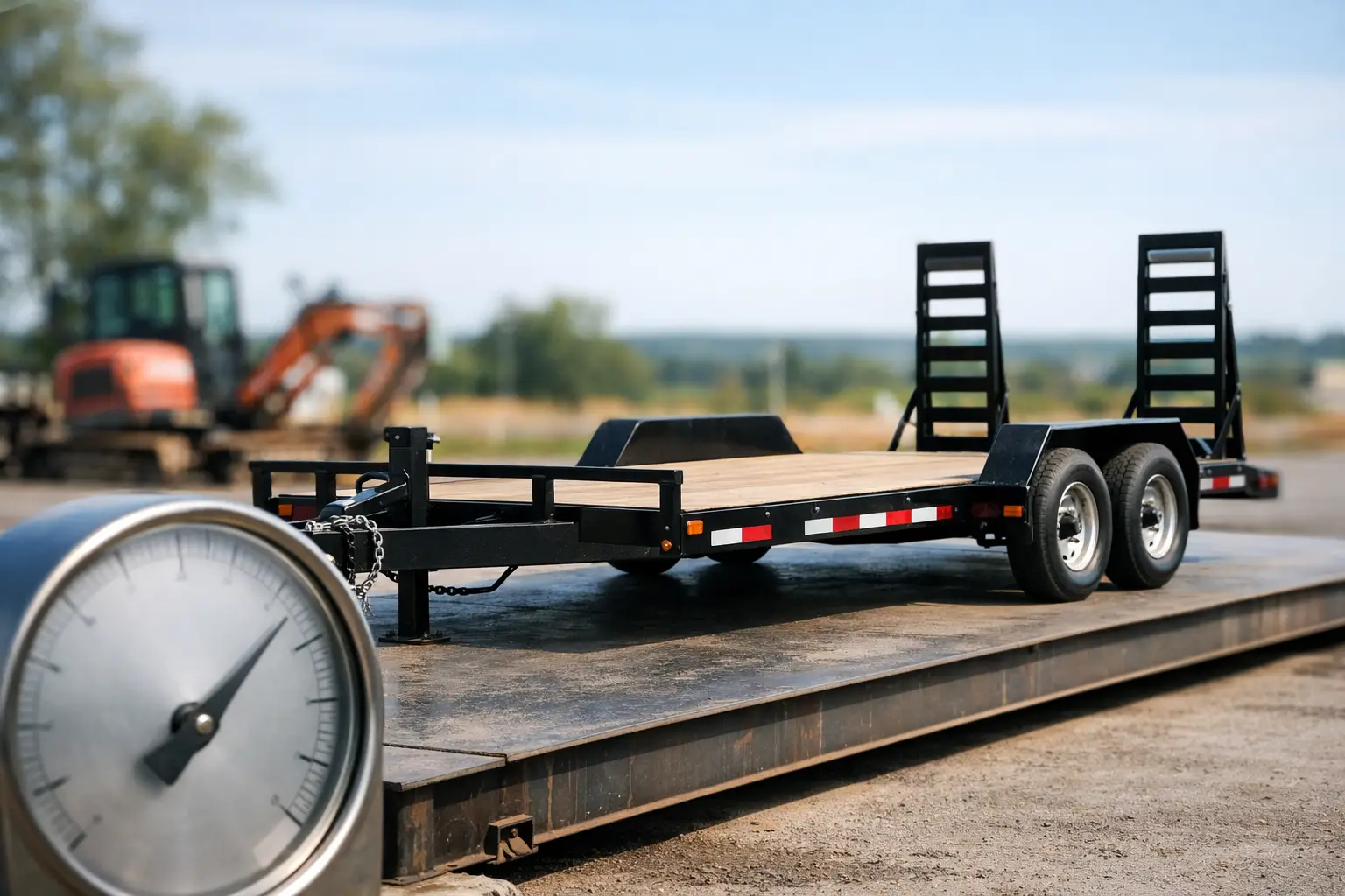How Much Does an Equipment Trailer Weigh?