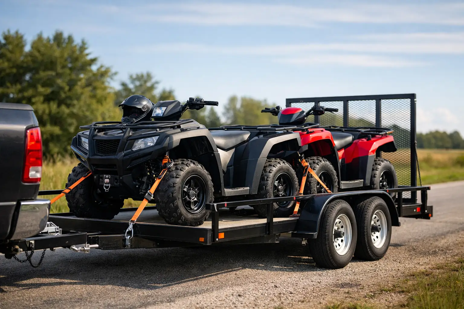 How to Haul ATVs Safely With the Right Trailer