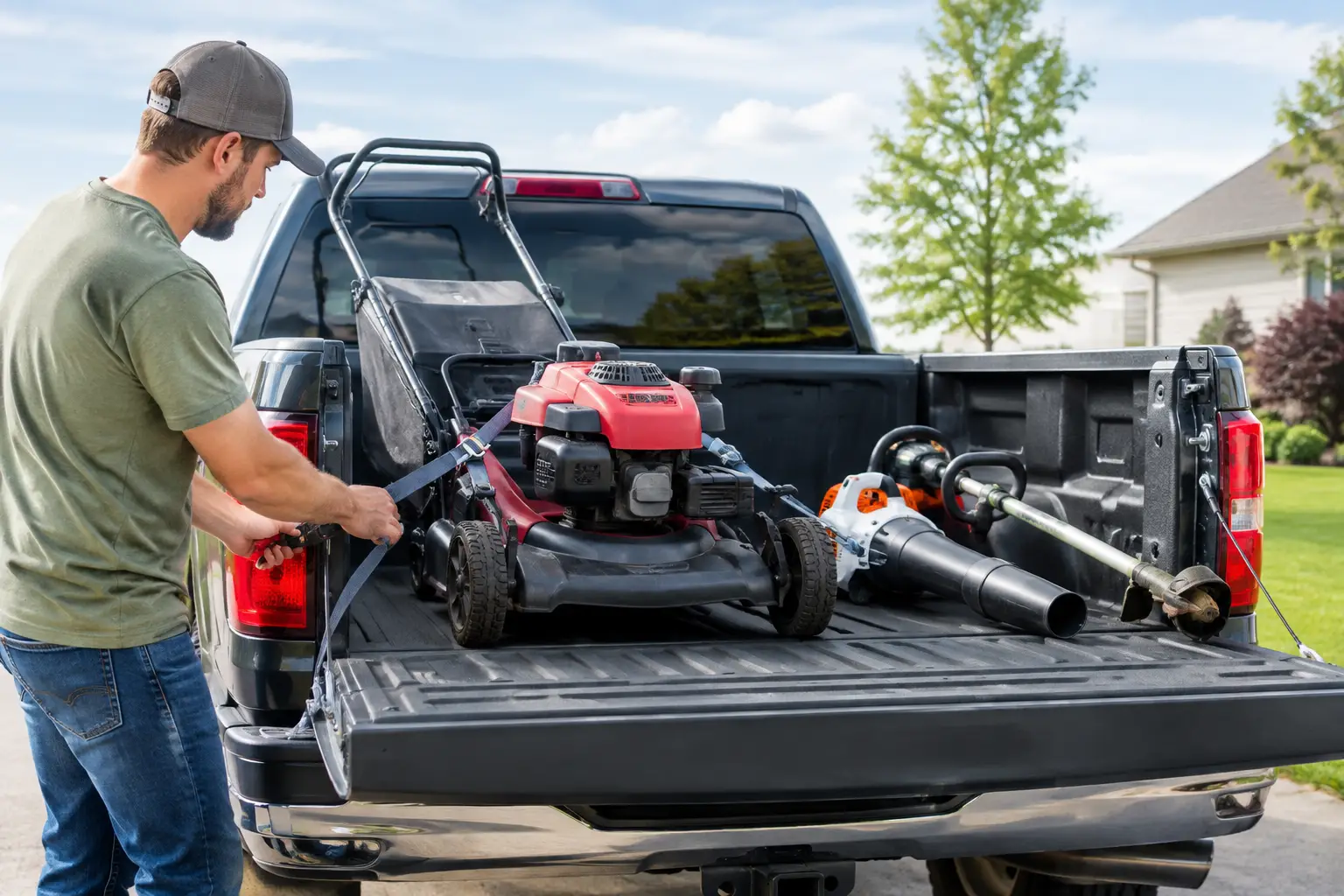 How to Transport Lawn Equipment Without Damage